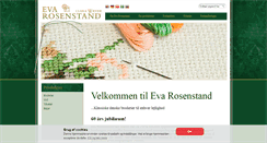 Desktop Screenshot of evarosenstand.dk